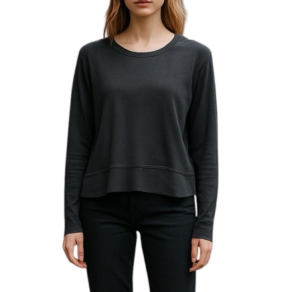 Aritzia Wilfred Librement Oversized Sweater Black - Picture 1 of 9